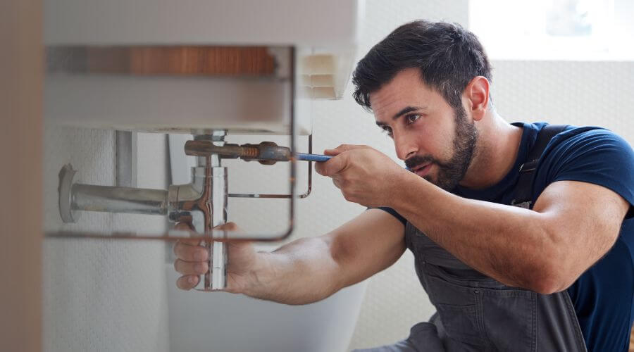 Sink faucet installation in Needham, IN